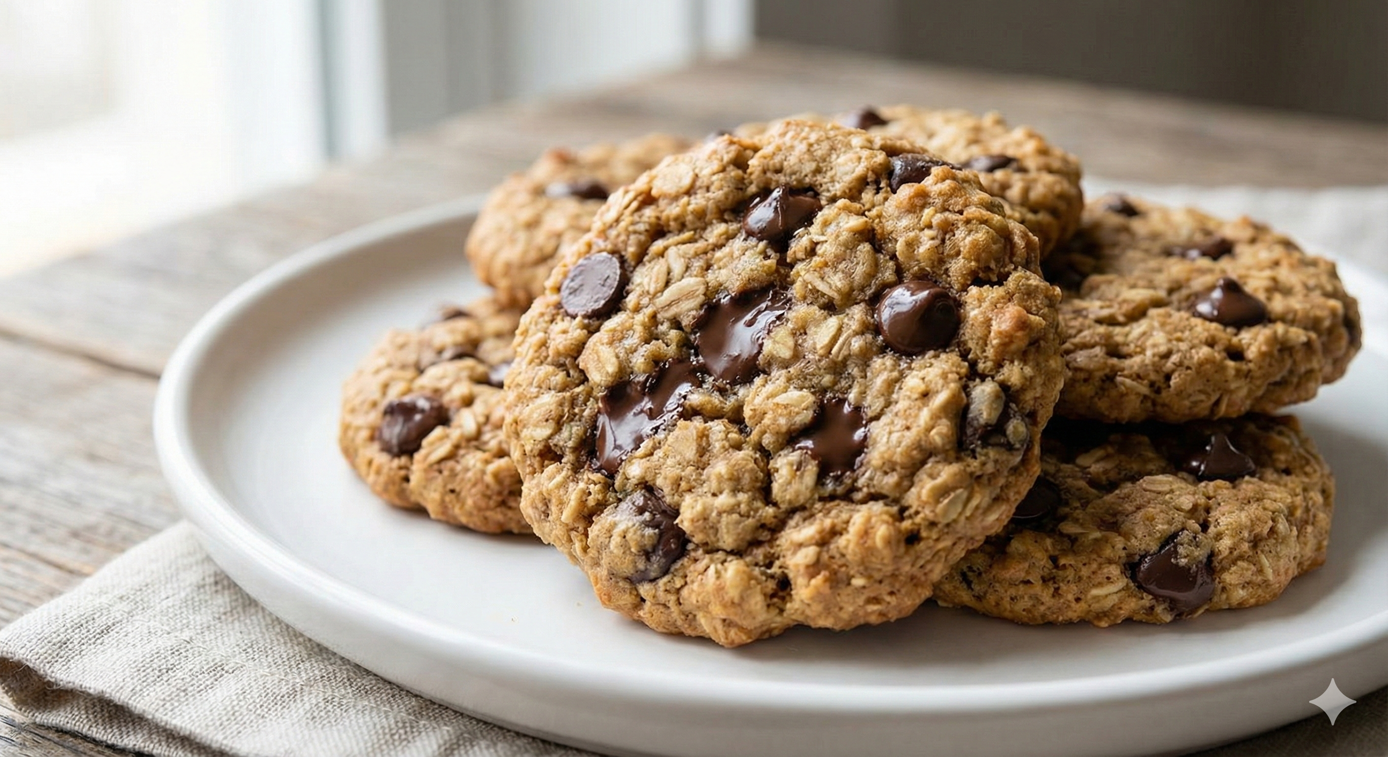 Oatmeal Protein Cookies